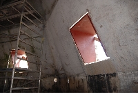 Dakkapellen in koepeldak aangebracht (10e verdieping)